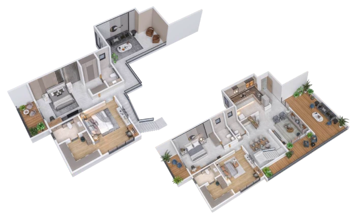 3 BHK Floor Plan